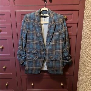Veronica Beard Women’s Plaid Blazer